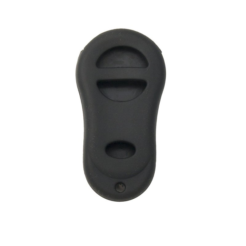 Keyless2Go Replacement for New Silicone Cover Protective Case for Remote Key fobs with FCC GQ43VT9T GQ43VT13T GQ43VT17T - Black - Image 1